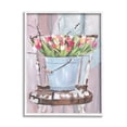 thumbnail image 1 of Stupell Industries Tulip Bouquet Still Life Botanical & Floral Painting White Framed Art Print Wall Art, 24 x 30, 1 of 9