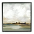 thumbnail image 1 of Stupell Industries Turbulent Clouds Mountain Peak Lakeside Landscape , 17 x 30, Design by Ramonda Murdock, 1 of 6