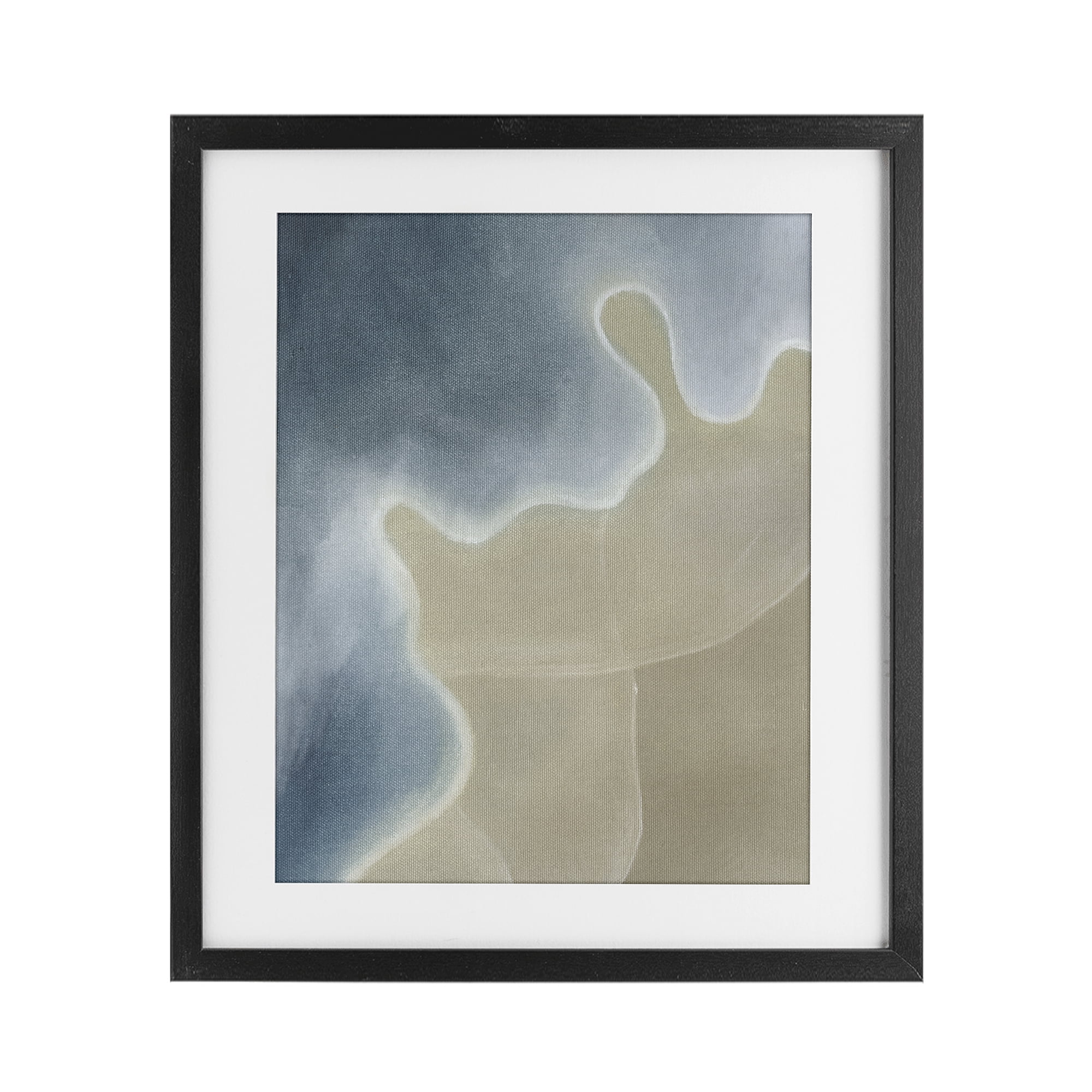Stupell Industries Turning The Tides Abstract Black Framed Print Under Glass, design by Grace Popp