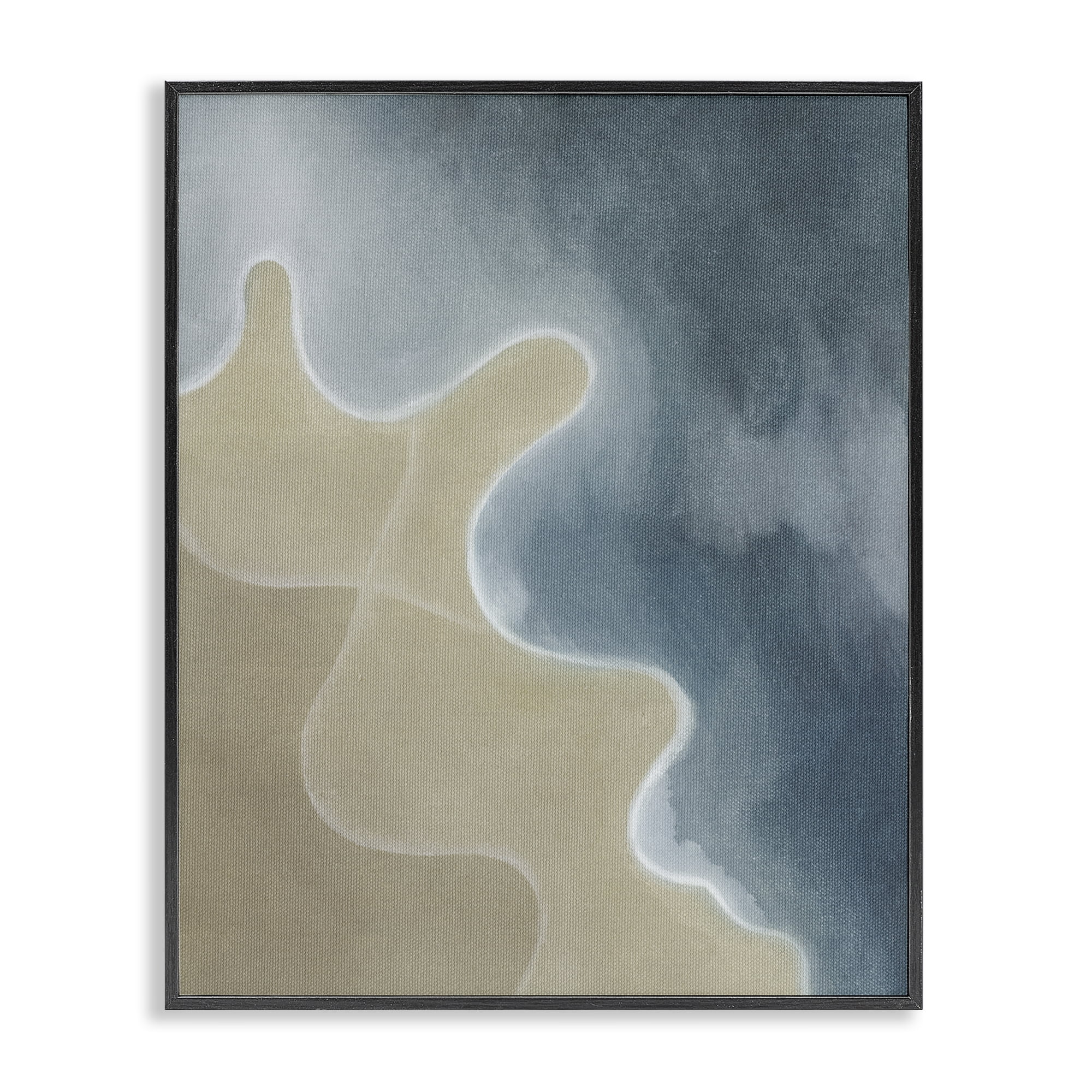 Stupell Industries Turning The Tides Contour Black Framed Giclee Art, design by Grace Popp