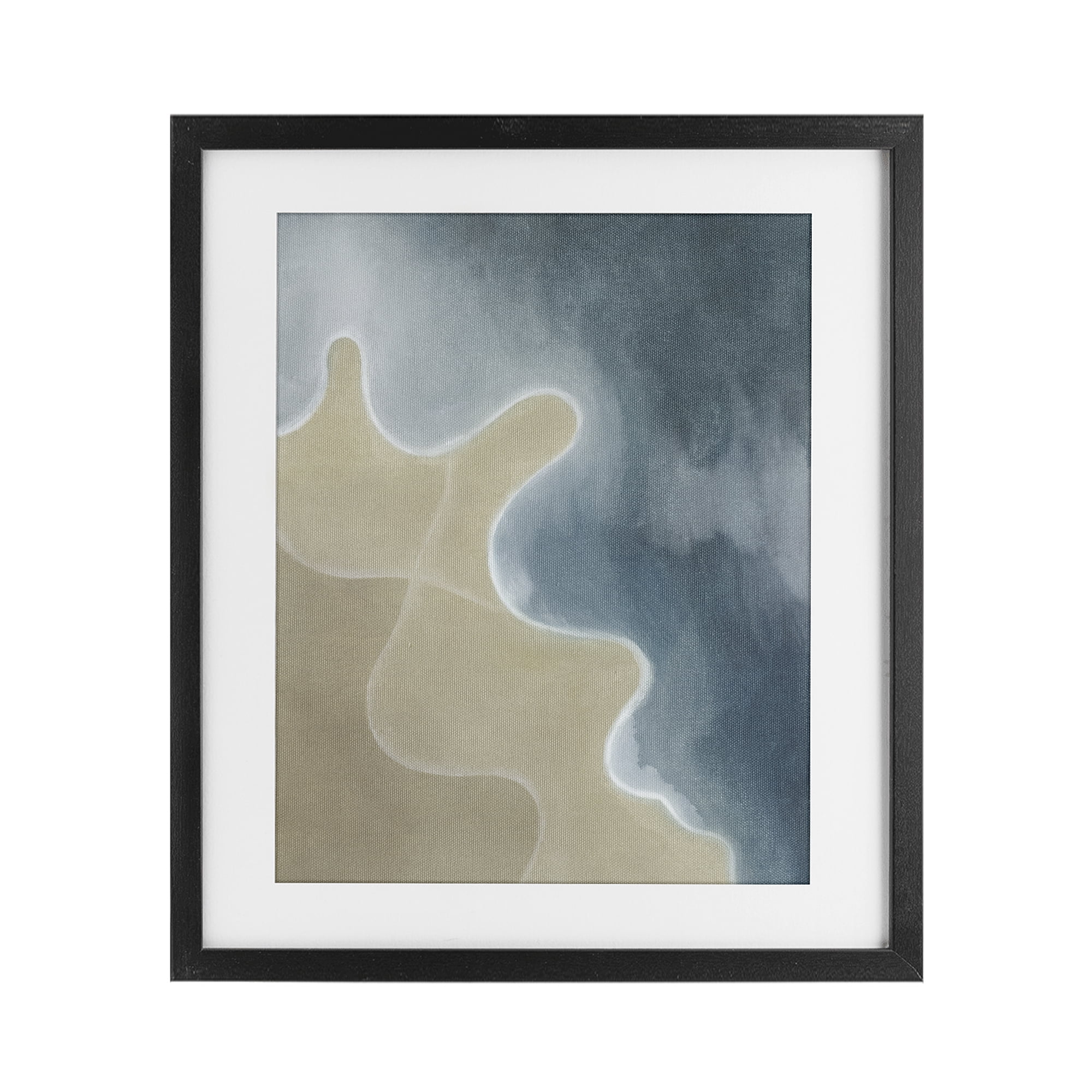Stupell Industries Turning The Tides Contour Black Framed Print Under Glass, design by Grace Popp