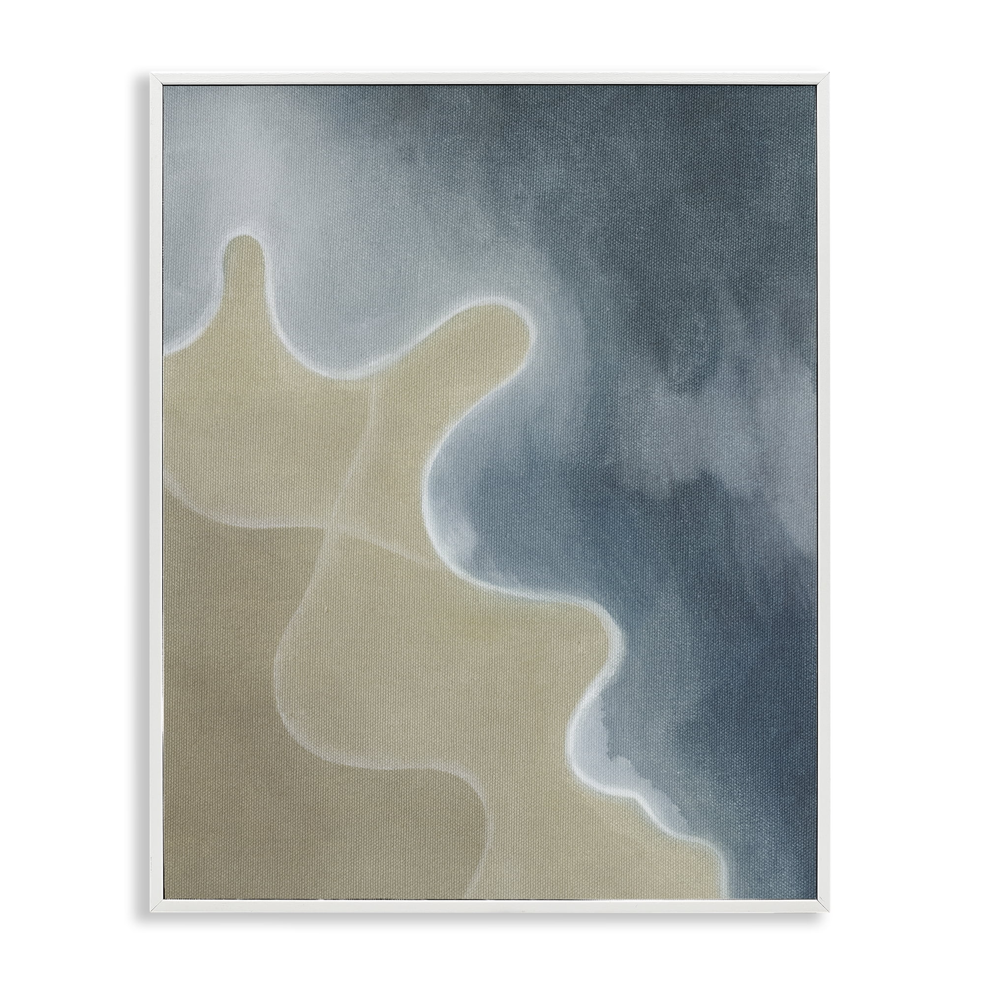 Stupell Industries Turning The Tides Contour White Framed Giclee Art, design by Grace Popp