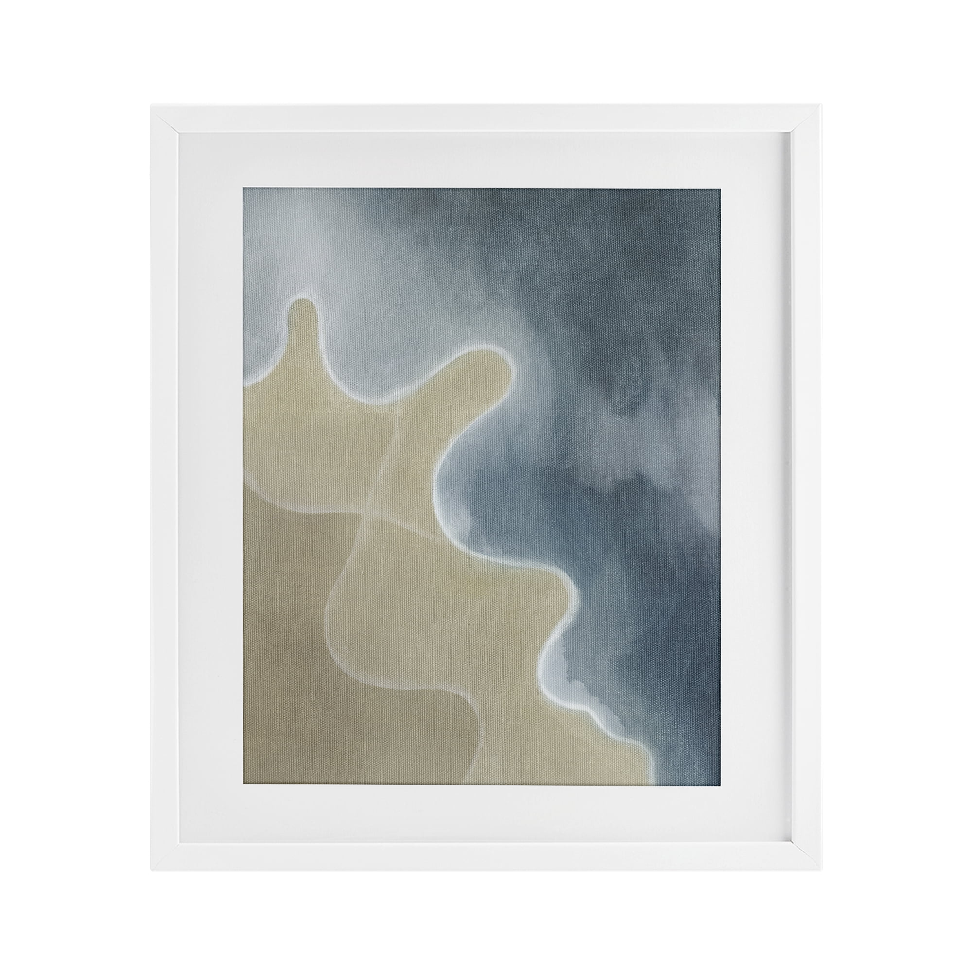 Stupell Industries Turning The Tides Contour White Framed Print Under Glass, design by Grace Popp