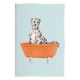 thumbnail image 1 of Stupell Industries Turquoise Cheetah in Tub Animals & Insects Painting Unframed Art Print Wall Art, 13 x 19, 1 of 6