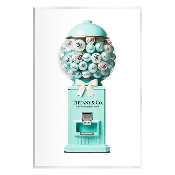 Stupell Industries Turquoise Fashion Candy Beauty & Fashion Painting Unframed Art Print Wall Art, 10 x 15