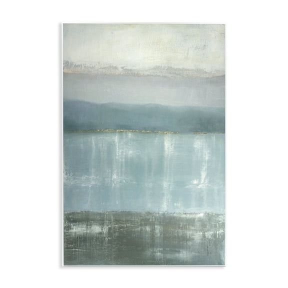 Stupell Industries Twilight Blues Landscape Wall Plaque Art design by Caroline Gold, 19 x 13