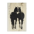 thumbnail image 1 of Stupell Industries Farmhouse Twin Horses Facing Away Canvas Art, 16 x 24, by Petals Prints Design, 1 of 8