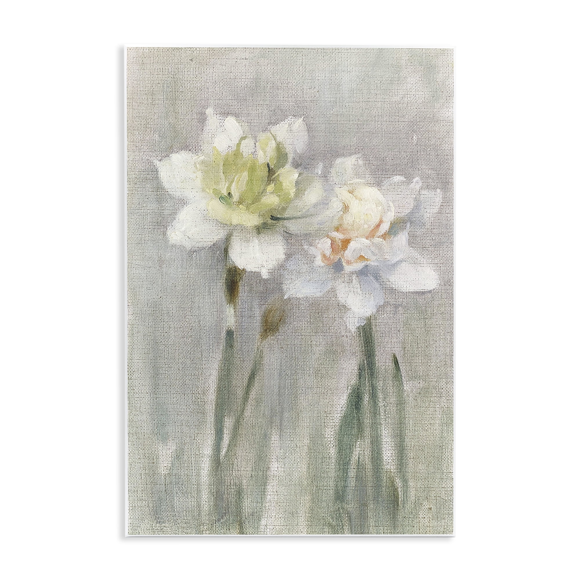 Stupell Industries Twin White Daffodils Wall Plaque Art, design by Stellar Design Studio