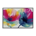 thumbnail image 1 of Stupell Industries Contemporary Two Colorful Poppies Black Framed Giclee Art, 30 x 20, by Chromatic Storm Studio, 1 of 8
