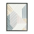 thumbnail image 1 of Stupell Industries Two Dimensional Layered Shapes Modern Abstract Line Pattern, 11 x 14,Design by Emily Navas, 1 of 7