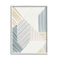 thumbnail image 1 of Stupell Industries Two Dimensional Layered Shapes Modern Abstract Line Pattern, 11 x 14,Design by Emily Navas, 1 of 7