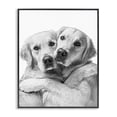 thumbnail image 1 of Stupell Industries Modern Two Hugging Dogs Black Framed Giclee Art, 11 x 14, by Annalisa Latella, 1 of 8