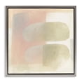 thumbnail image 1 of Stupell Industries Two Oval Shapes Abstract Painting Gray Floater Framed Canvas Art Print Wall Art, 25 x 25, 1 of 10