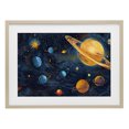 thumbnail image 1 of Stupell Industries Eclectic Two Suns Galaxy Scene Birch Framed Print Under Glass, 20 x 14, by Creative Studio, 1 of 8