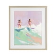 thumbnail image 1 of Stupell Industries Contemporary Two Surfing Girls on Wave Birch Framed Print Under Glass, 17 x 21, by The Prints Vibe, 1 of 8