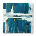 thumbnail image 1 of Stupell Industries Ultramarine Pier White Sea Flood Abstract Nature,24 x 24, Design by Jeff Iorillo, 1 of 5