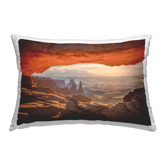 Stupell Industries Under Canyon Rocks View Decorative Printed Throw Pillow Design by Marty Hulsebos.