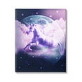 thumbnail image 1 of Stupell Industries Unicorn in Outer Space Fairy Tales & Fantasy Painting Gallery Wrapped Canvas Art Print Wall Art, 16 x 20, 1 of 8