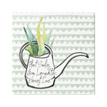 Stupell Industries Uplifting Gardening Quote Graphic Art Gallery Wrapped Canvas Print Wall Art, Design by Lanie Loreth