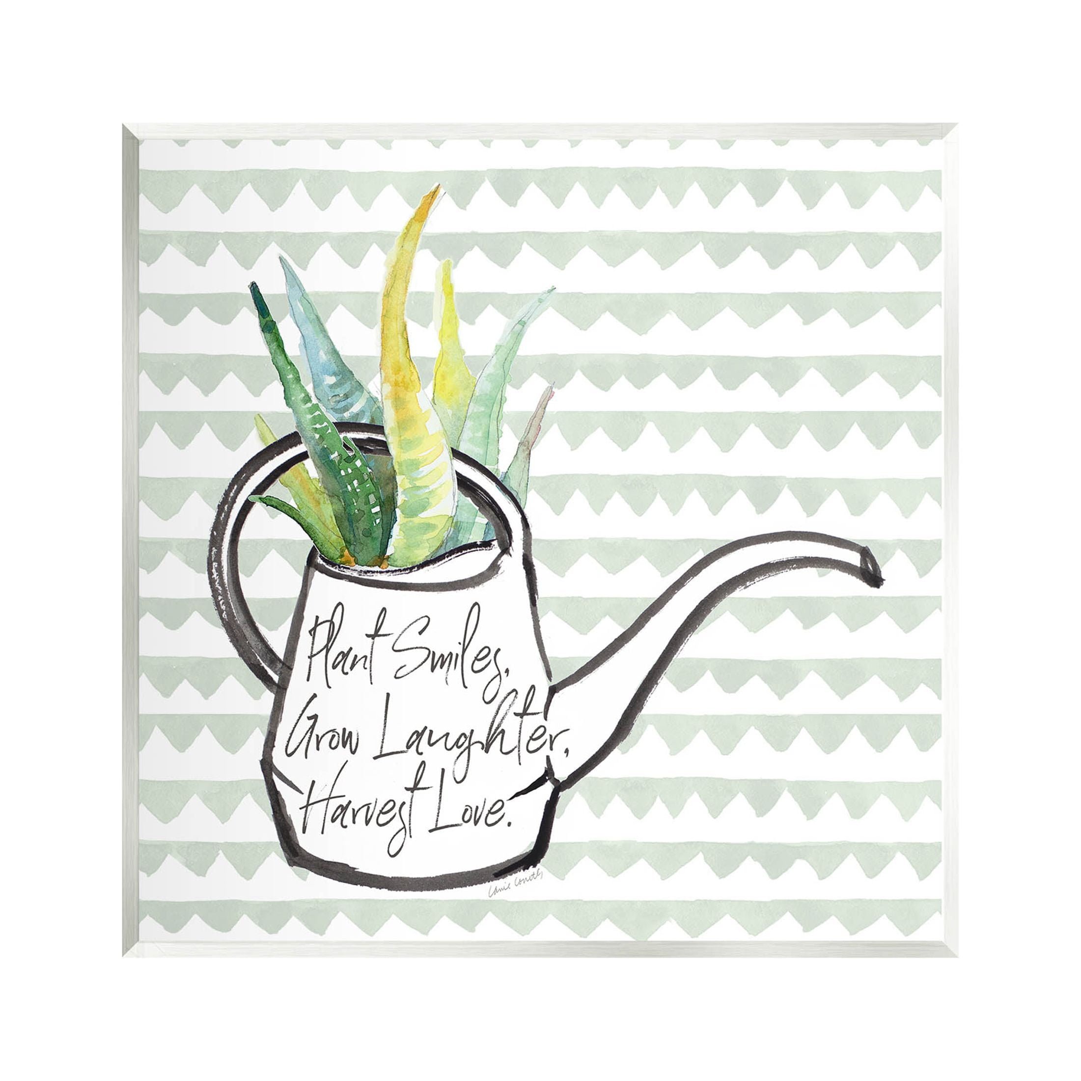 Stupell Industries Uplifting Gardening Quote Graphic Art Unframed Art Print Wall Art, Design by Lanie Loreth