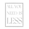 thumbnail image 1 of Stupell Industries Uplifting Minimalism Phrase Inspirational Painting White Framed Art Print Wall Art, 24 x 30, 1 of 9