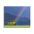 thumbnail image 1 of Stupell Industries Uplifting Rainbow Rays Tree Grove Mountain Landscape Photograph Gallery Wrapped Canvas Print Wall Art, Design by Steve Smith, 1 of 7