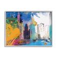 thumbnail image 1 of Stupell Industries Urban City Buildings Collage Graphic Art Gray Framed Art Print Wall Art, Design by Porter Hastings, 1 of 8
