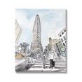 thumbnail image 1 of Stupell Industries Urban City Streets Crosswalk Town & City Painting Gallery Wrapped Canvas Print Wall Art, 1 of 5