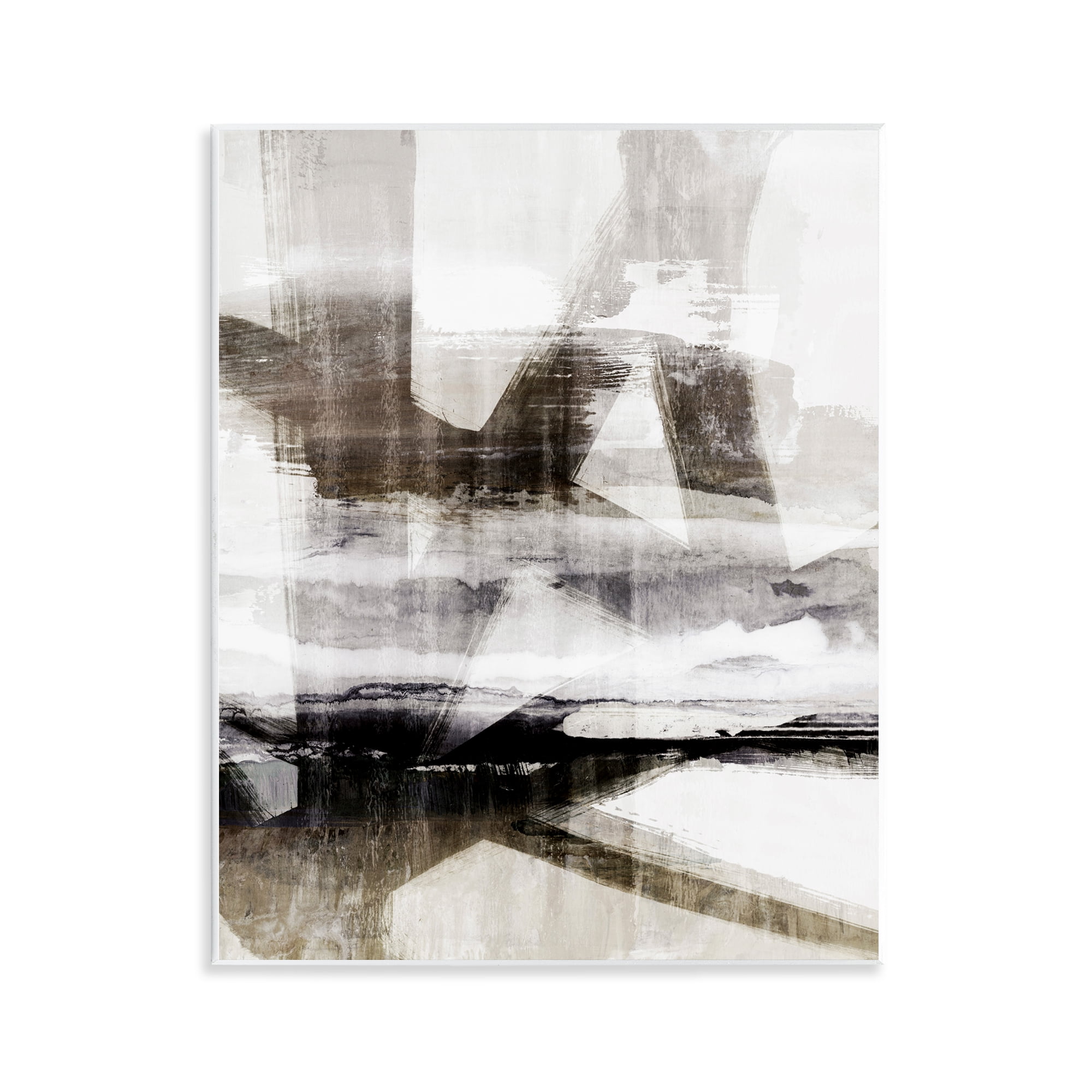 Stupell Industries Urban Complex Abstract Abstract Painting Unframed Art Print Wall Art, 11 x 14
