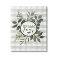 thumbnail image 1 of Stupell Industries Urban Farm Girl Phrase Botanical Branches Soft Plaid Graphic Art Gallery-Wrapped Canvas Print Wall Art, 16x20, by Cindy Jacobs, 1 of 5