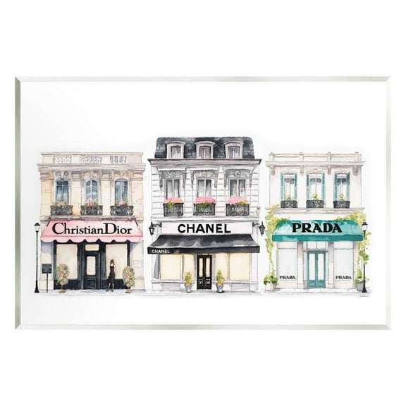 Stupell Industries Urban Fashion Storefronts Beauty & Fashion Painting Unframed Art Print Wall Art, 15 x 10