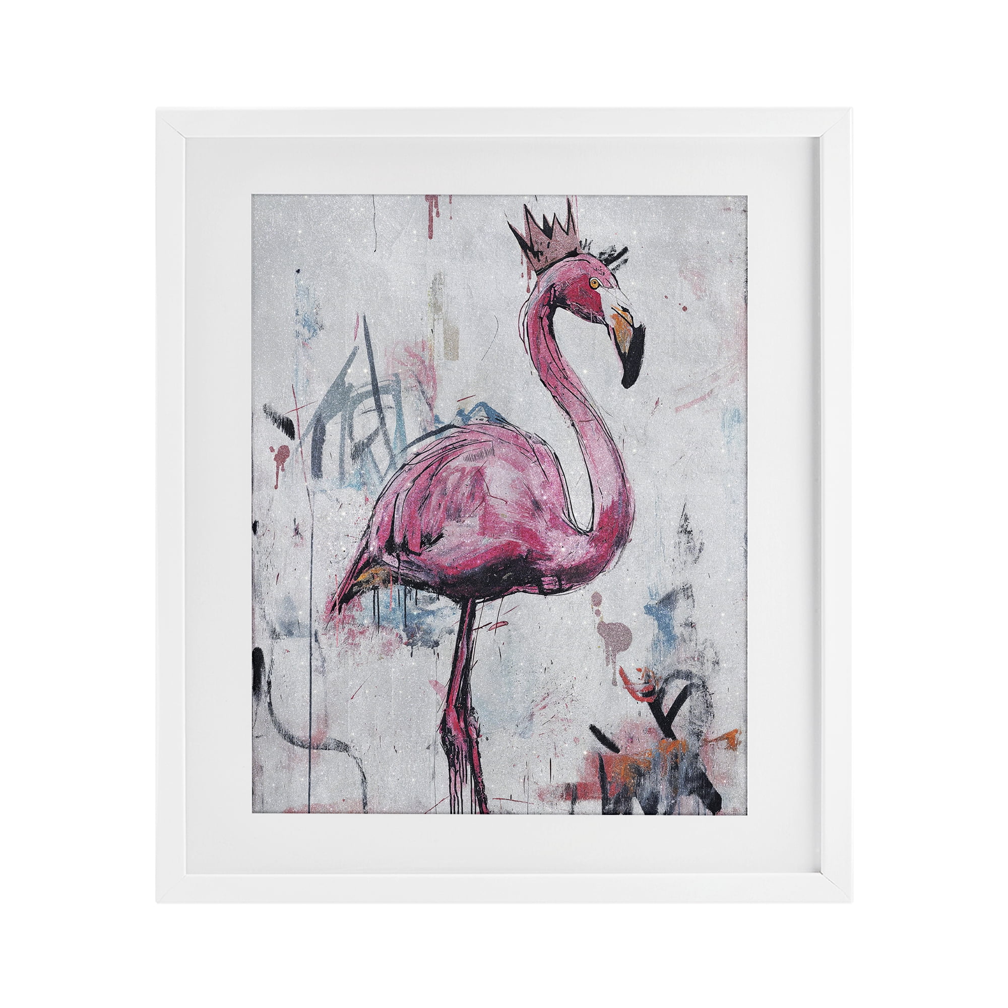 Stupell Industries Urban Feather Glow White Framed Print Under Glass, design by Svetlana Aleynikova