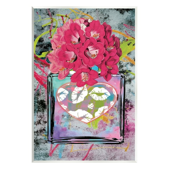 Stupell Industries Urban Glam Lily Bouquet Botanical & Floral Painting Unframed Art Print Wall Art, 10 x 15