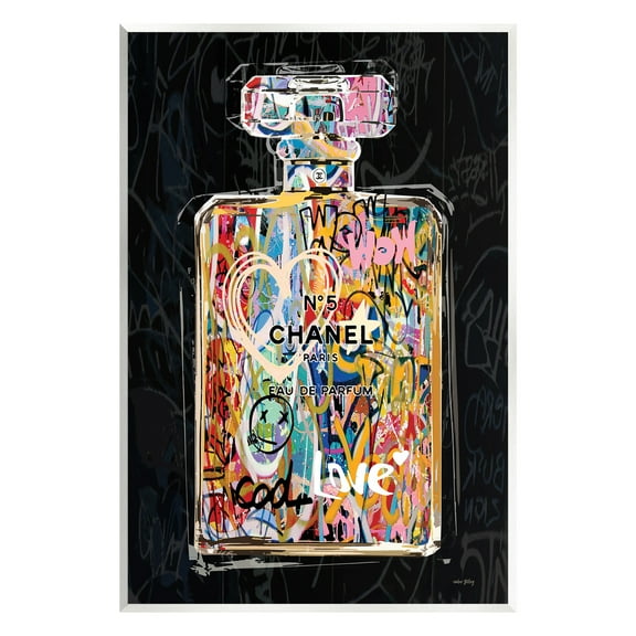 Stupell Industries Urban Graffiti Perfume Beauty & Fashion Painting Unframed Art Print Wall Art, 10 x 15