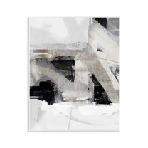 Stupell Industries Urban Industrial Complex Abstract Painting Unframed Art Print Wall Art, 11 x 14