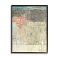 thumbnail image 1 of Stupell Industries Urban Layered Abstract Collage Painting Black Framed Art Print Wall Art, Design by Suzanne Nicoll, 1 of 7