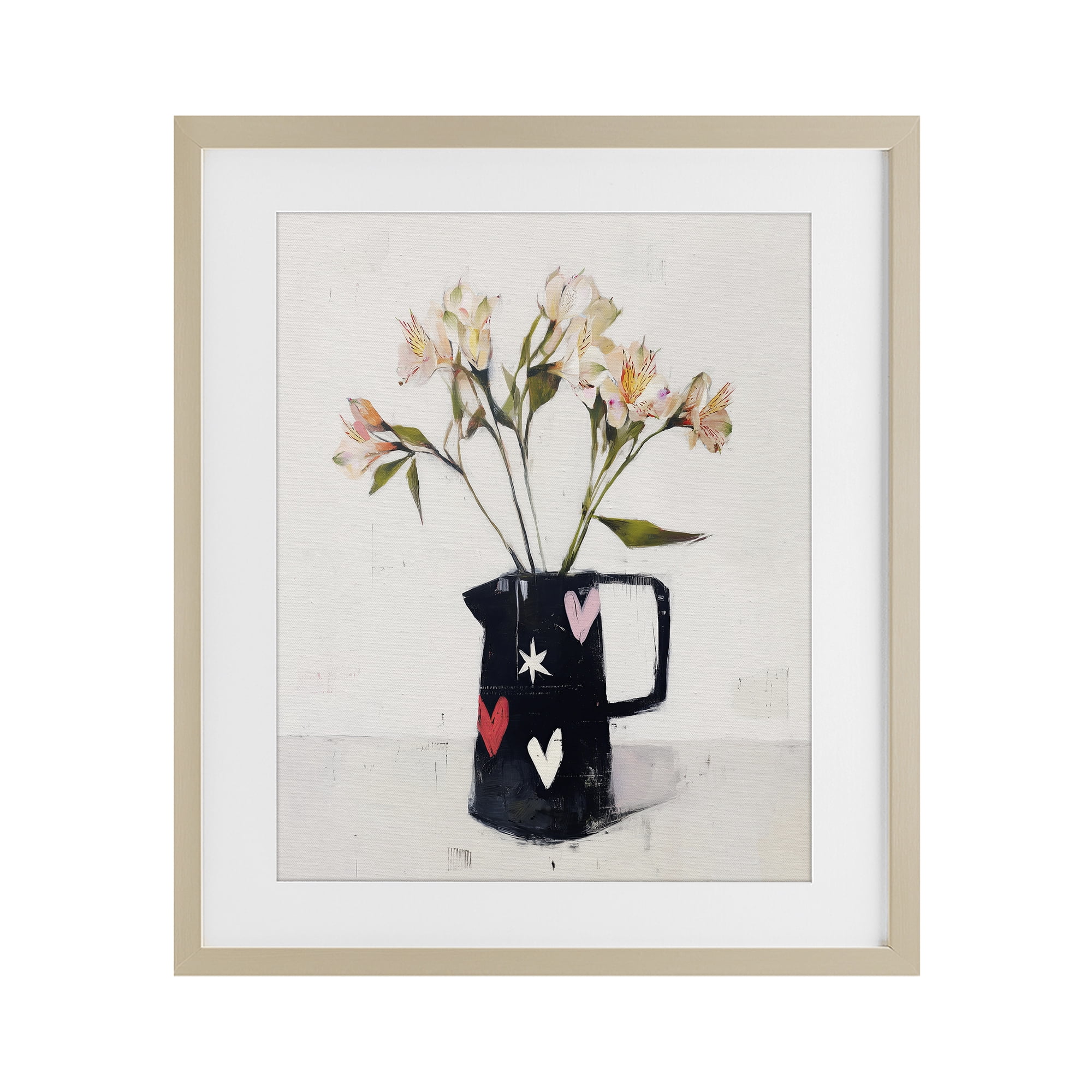 Stupell Industries Urban Mirage of Petals Birch Framed Print Under Glass, design by Svetlana Aleynikova