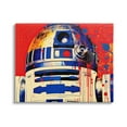 thumbnail image 1 of Stupell Industries Urban Paint Splatter Robot Fairy Tales & Fantasy Painting Gallery Wrapped Canvas Art Print Wall Art, 20 x 16, 1 of 8