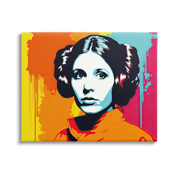 Stupell Industries Urban Pop Sci-Fi Woman Fairy Tales & Fantasy Painting Gallery Wrapped Canvas Art Print Wall Art, 30 x 24