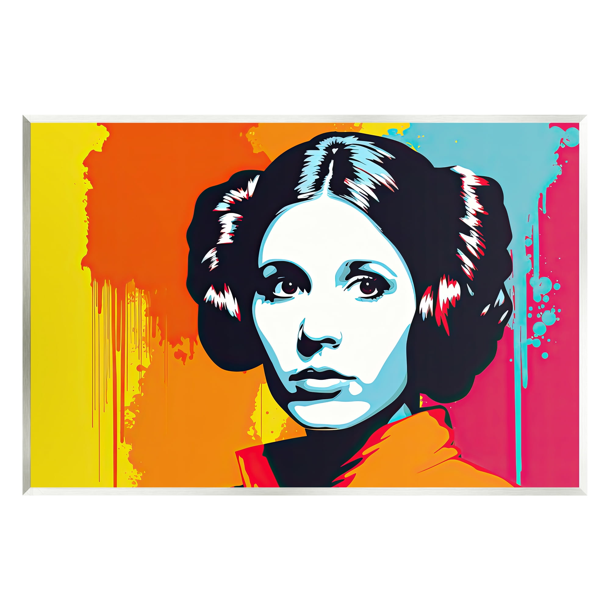 Stupell Industries Urban Pop Sci-Fi Woman Fairy Tales & Fantasy Painting Unframed Art Print Wall Art, 19 x 13
