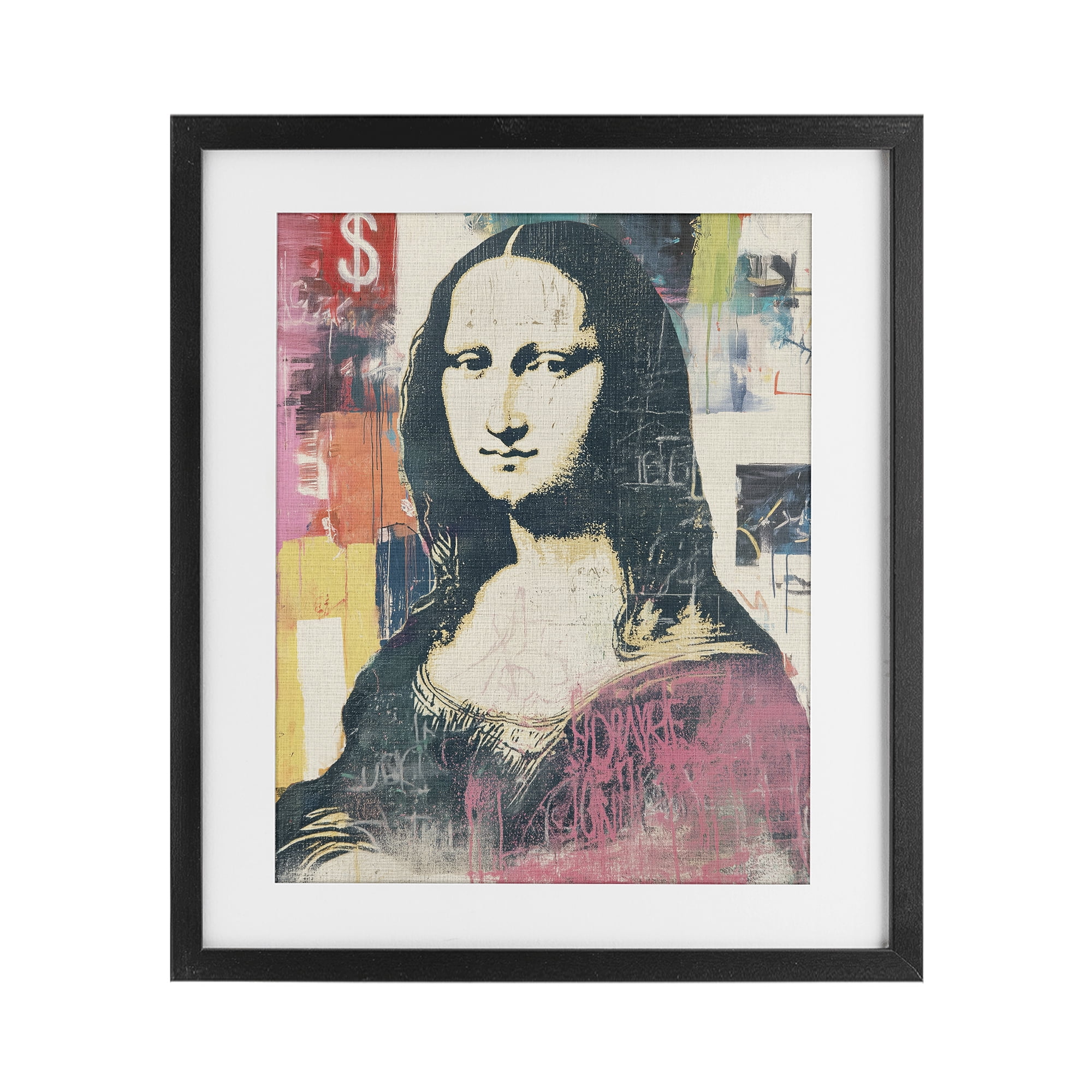 Stupell Industries Urban Renaissance Portrait Black Framed Print Under Glass, design by Svetlana Aleynikova