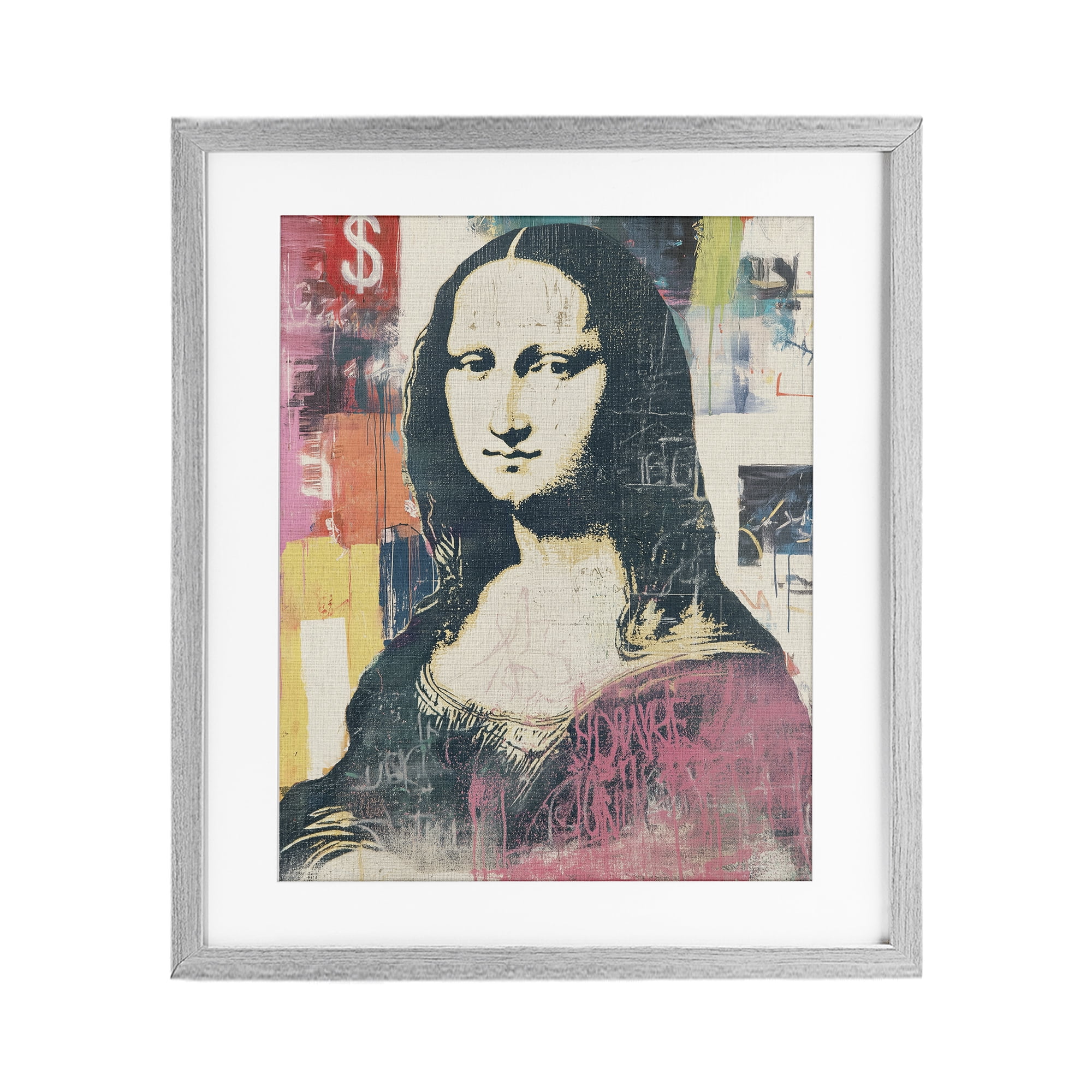 Stupell Industries Urban Renaissance Portrait Gray Framed Print Under Glass, design by Svetlana Aleynikova