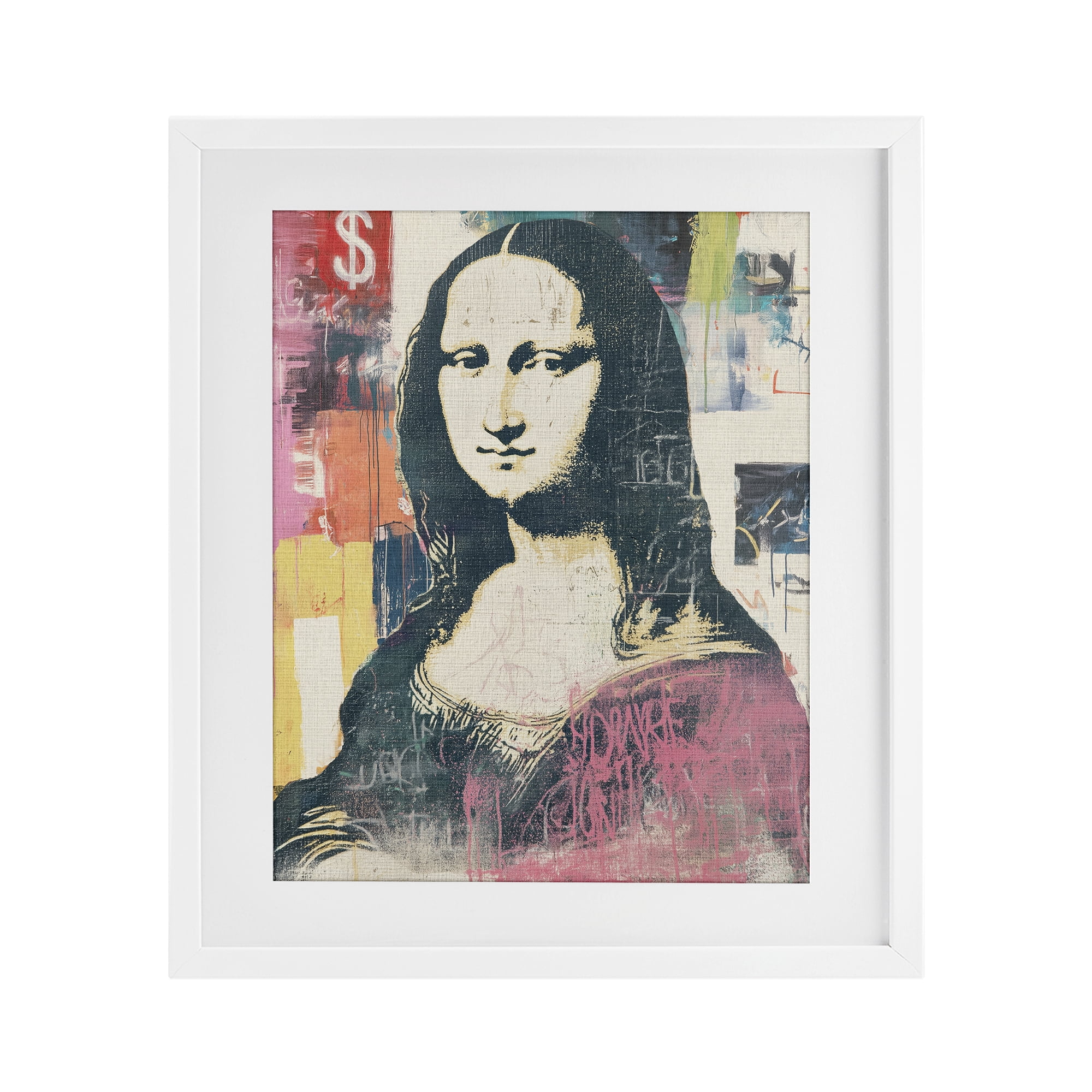 Stupell Industries Urban Renaissance Portrait White Framed Print Under Glass, design by Svetlana Aleynikova