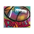 thumbnail image 1 of Stupell Industries Urban Sports Football Abstract Painting Gallery Wrapped Canvas Art Print Wall Art, 48 x 36, 1 of 8
