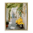 thumbnail image 1 of Stupell Industries Eclectic Vacation Ride Through Alley Gold Floating Frame Canvas Art, 25 x 31, by Franklyn Gregory, 1 of 8