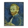thumbnail image 1 of Stupell Industries Van Gogh Blue Self Portrait People Painting Black Framed Art Print Wall Art, 16 x 20, 1 of 2