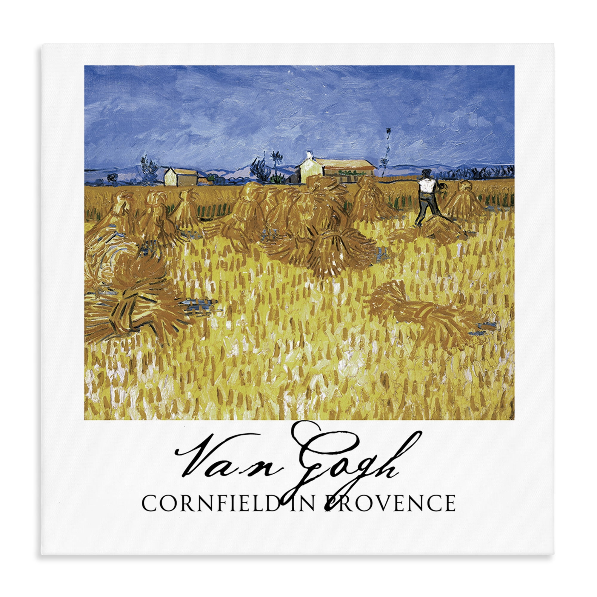 Stupell Industries Van Gogh Cornfield Provence Canvas Wall Art, design by Vintage Hustle