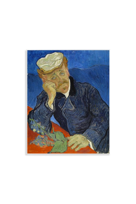 Industries Van Gogh Dr Paul Gachet People Painting Unframed Art Print Wall Art, 11 x 14