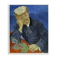 thumbnail image 1 of Stupell Industries Van Gogh Dr Paul Gachet People Painting White Framed Art Print Wall Art, 24 x 30, 1 of 2
