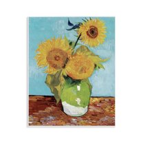 Stupell Industries Van Gogh Sunflowers Botanical & Floral Painting Unframed Art Print Wall Art, 11 x 14